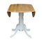 International Concepts 42 in. Dual Drop Leaf Table with 4  Ladder Back Dining Chairs - 5 Piece Dining Set K02-42DP-C08-2-4 - alternate 6